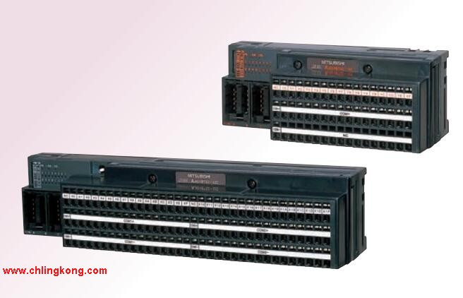 三菱 弹簧夹端子台型DC输入晶体管输出模块 AJ65VBTS32-32DT