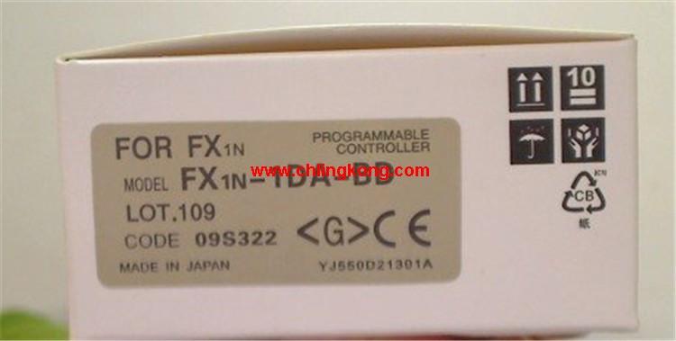 三菱模拟量输出扩展板FX1N-1DA-BD