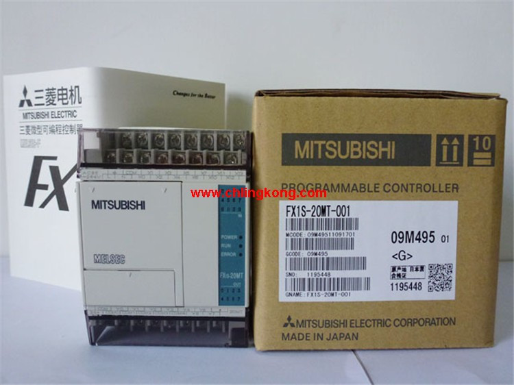 三菱 PLC FX1S-20MT-001