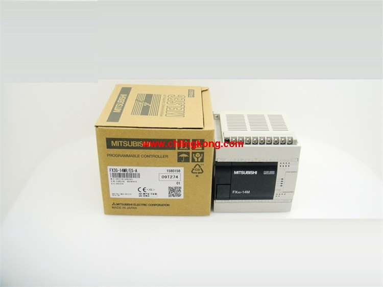 三菱 PLC FX3G-14MR/ES-A