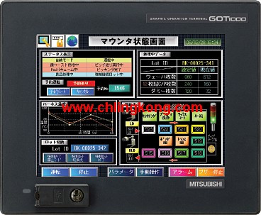 三菱5.7英寸触摸屏GT1555-VTBD