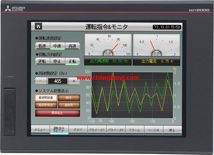 三菱0.4英寸触摸屏GT2710-STBA-GF