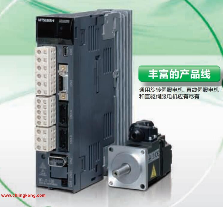 三菱 适用于直线伺服电机型驱动器 MR-J3-100B4-RJ004